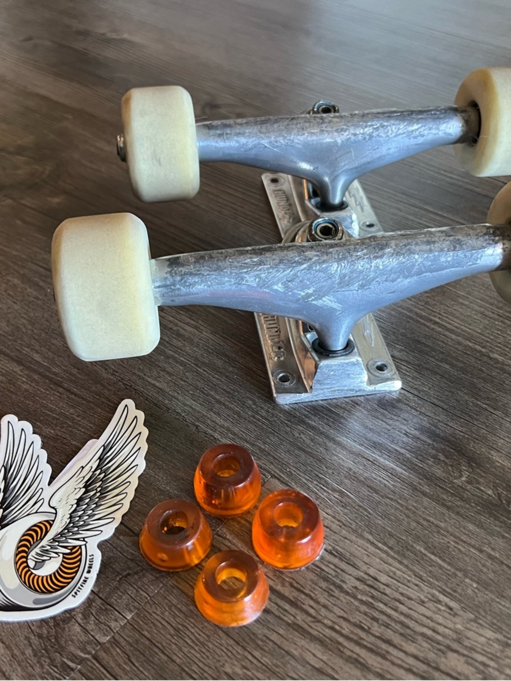 Thunder Skateboard 148 titanium (set)